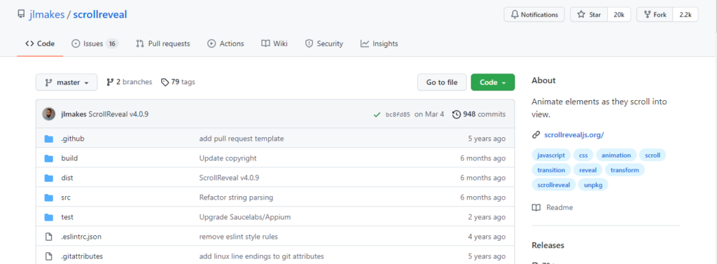 javascript動畫庫